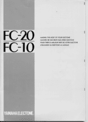 Yamaha FC-10 Owner's Manual (image)