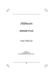 ASRock 890GM Pro3 User Manual