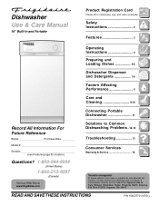 Frigidaire FMP330RGS Complete Owner's Guide (English)