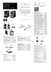 HP dx2318 Illustarted Parts Map: HP Compaq Business Desktop dx2310/dx2318 Microtower Models