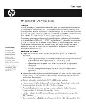 HP Scitex FB6100 Fact Sheet
