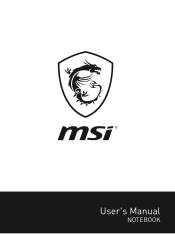MSI GL63 User Manual