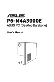 Asus P6-M4A3000E User Manual
