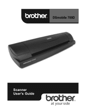 Brother International DSmobile 700D Duplex Scanner Users Manual - English