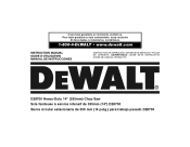 Dewalt D28700 Instruction Manual