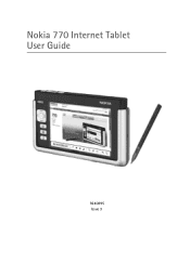Nokia 770 Internet Tablet OS 2005 Edition in English