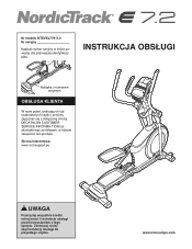 NordicTrack E 7.2 Elliptical Polish Manual