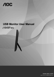 AOC e1649Fwu User's Manual