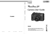 Canon PowerShot G5 User Guide