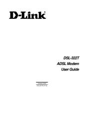 D-Link DSL-322T User Guide