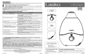 Lasko UH200 User Manual