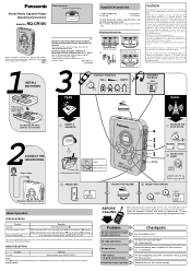 Panasonic RQCR18V RQCR18V User Guide
