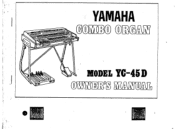 Yamaha YC-45D Owner's Manual (image)