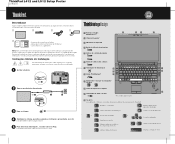 Lenovo ThinkPad L412 (Portuguese) Setup Guide