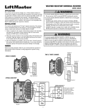 LiftMaster 860LM User Guide