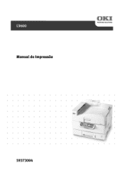 Oki C9600n Manual de Impress⭠C9600 (Printing Guide, Portuguese Brazilian)