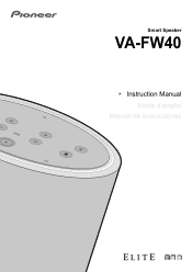 Pioneer VA-FW40 Instruction Manual