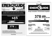 RCA RFR786 Energy Label 1