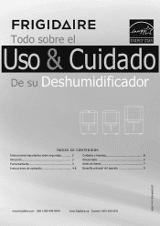 Frigidaire FAD301NUD Complete Owner's Guide (Español)