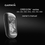 Garmin Oregon 300 Owner's Manual