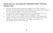 Huawei E583C Quick Start Guide