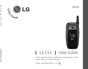 LG LG355 Owner's Manual