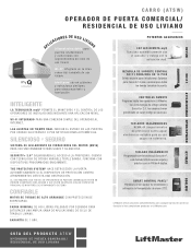 LiftMaster ATSW ATSW Product Guide - Spanish