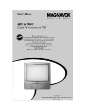 Magnavox MC194DMG User manual,  English (US)