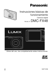 Panasonic DMC-FX48K Digital Still Camera - Spanish