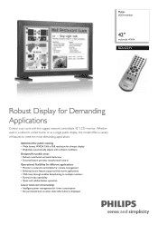 Philips BDL4221V Leaflet