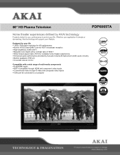 Akai PDP6065TA Brochure