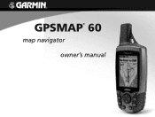 Garmin Map 60 Owner's Manual