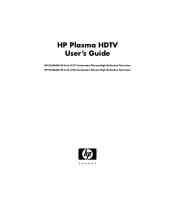 HP EK429AA User's Guide - HP Plasma HDTV