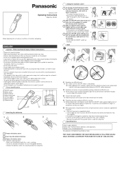 Panasonic EH-2331 Operating Instructions