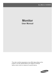 Samsung S22A460B User Manual (user Manual) (ver.1.0) (English)
