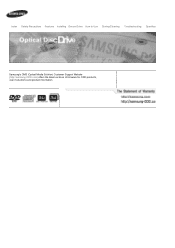 Samsung SE-W164L User Manual (user Manual) (ver.1.0) (English)