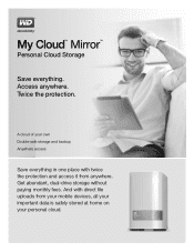 Western Digital My Cloud Mirror Product Specifications