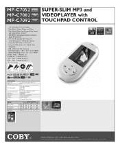 Coby MP-C7052 Brochure