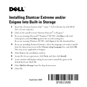 Dell Axim X50 Installing Stuntcar Extreme and/or Enigmo Into 
	Built-in Storage