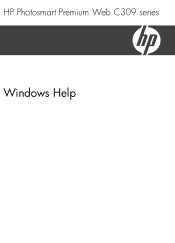 HP Photosmart Premium TouchSmart Web Printer - C309 User Guide