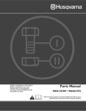 Husqvarna MZ 6128 Parts Manual