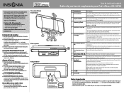 Insignia NS-CLIP02 Quick Setup Guide (Spanish)