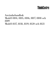 Lenovo ThinkCentre M51 (Swedish) User guide