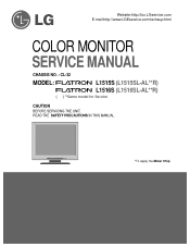 LG L1515S Service Manual