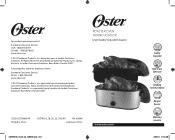 Oster 18-Quart Roaster Oven Instruction Manual - 2