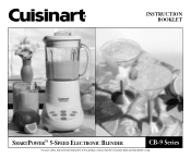 Cuisinart CB-9 CB-9 Manual