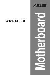 Asus E45M1-I DELUXE User Manual