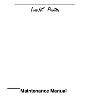 HP LaserJet Enterprise 500 Maintenance Manual