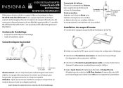 Insignia NS-GPS31201 Quick Setup Guide (Français)
