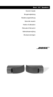 Bose 161 Owner's guide